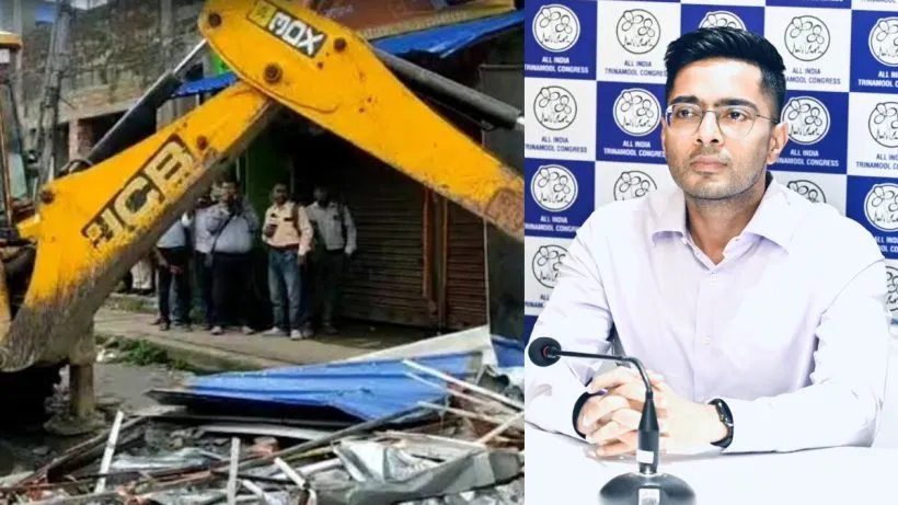 abhishek banerjee bulldozer action