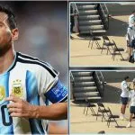 Security Check Of Lionel Messi