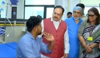 Union-Minister-JP-Nadda-visited-RML-and-Lady-Hardinge-Hospital
