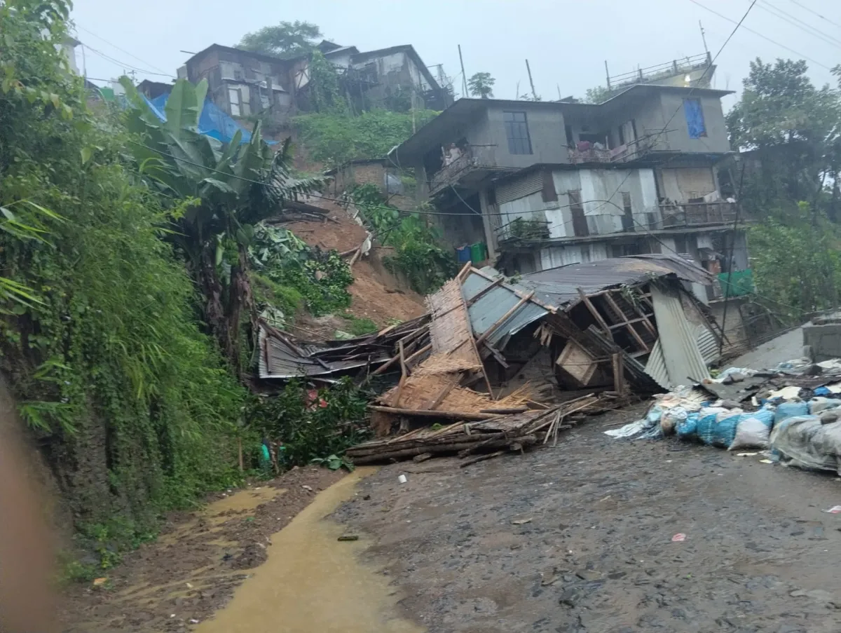 Nagaland Mon Landslide