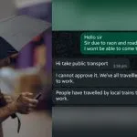 Pune Employee Viral Chat