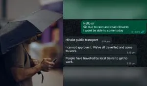 Pune Employee Viral Chat