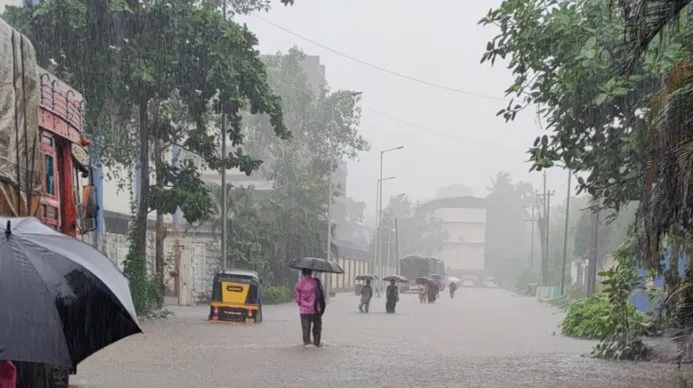 Odisha Heavy Rain Alert (Souce: Social Media)