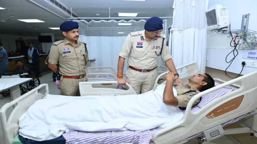 Raipur Police Injured