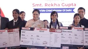 Delhi : ‘‘सक्षम’ से सरकारी विद्यालयों में डिजिटल शिक्षा, विज्ञान, नवाचार व स्वास्थ्य सुविधाओं को मिल रही गति: CM रेखा गुप्ता