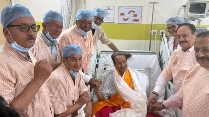 sonam wangchuk ended hunger strike after 26 days