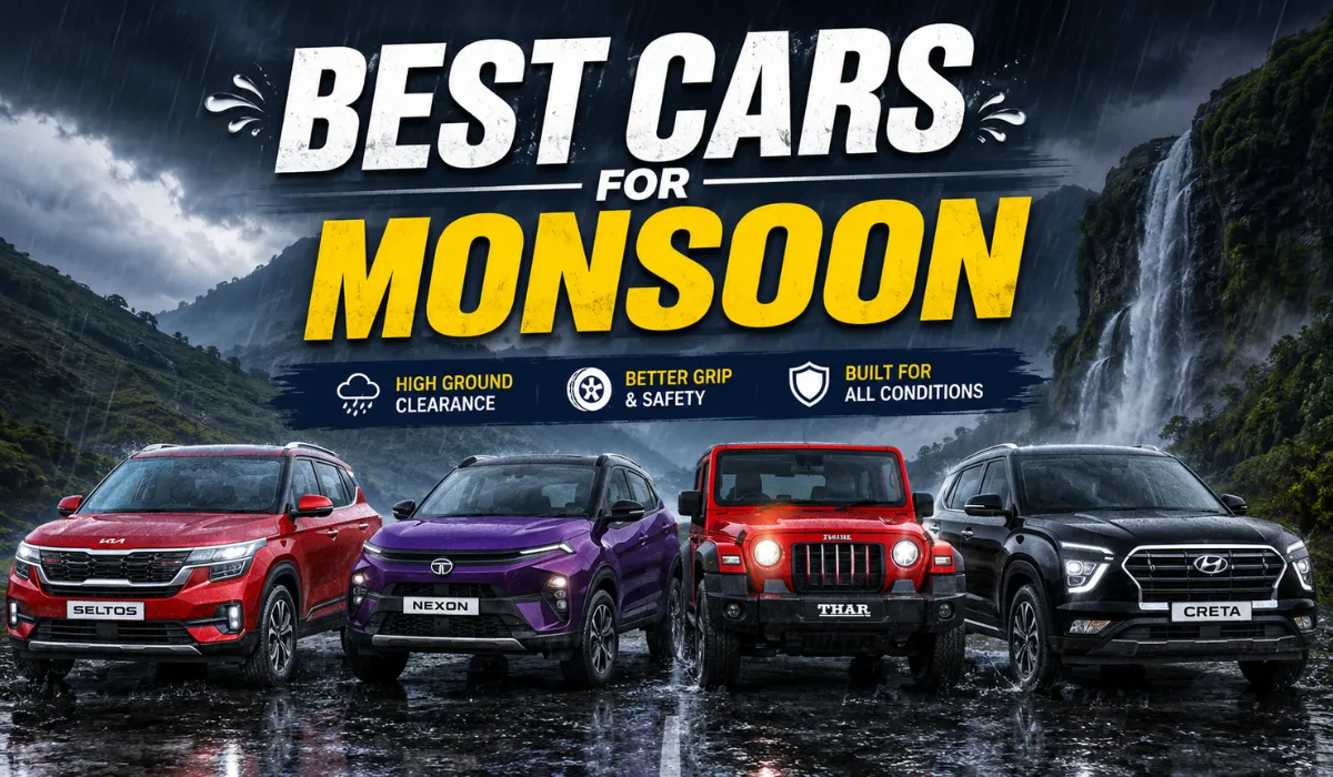 Best Cars For monsoon In India 2026