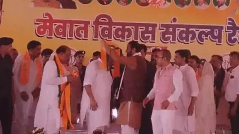 Mohammad Ilyas Son Joins BJP ( credit social media )