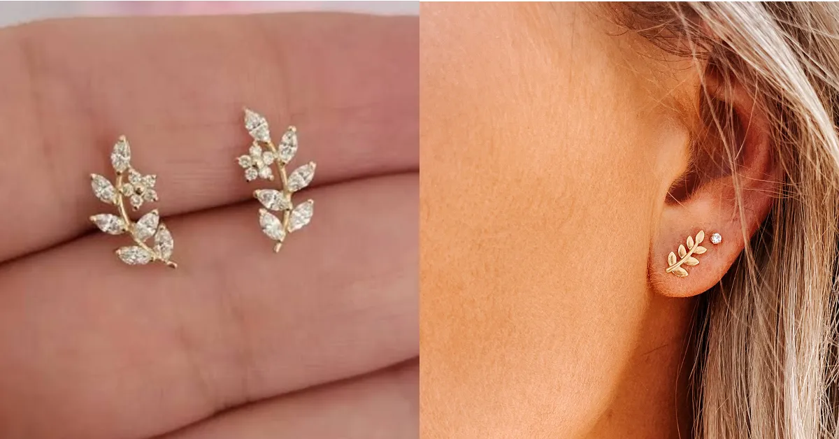 Latest 5 Gram Gold Earring Designs( Source: Social Media)