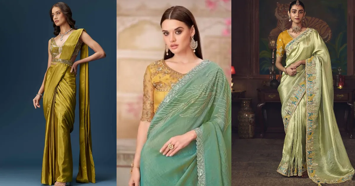 Latest Contrast Blouse Designs( Source: Social Media)