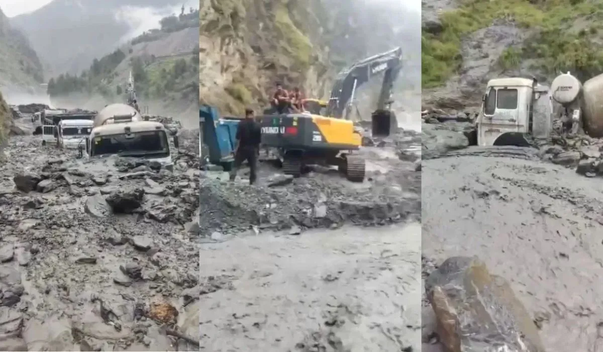 Massive Landslide (SOURCE : SOCIAL MEDIA)