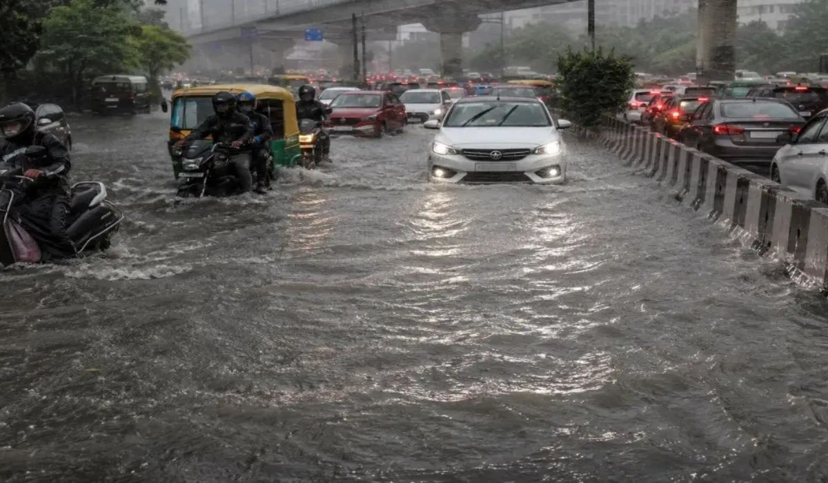 Gurugram Weather Today 9 July (credit social media )