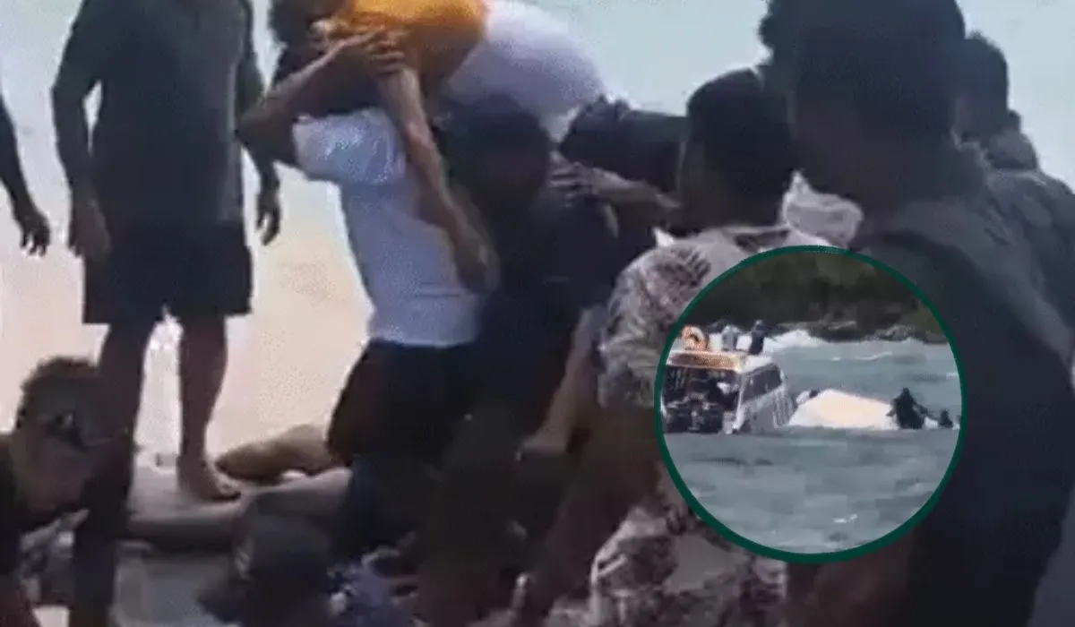 Indian Tourists Boat Capsized Vietnam (credit social media )
