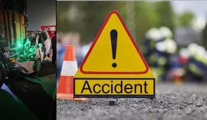 Amroha Car Accident (credit social media)