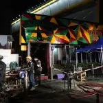 Massive fire at a Bangkok pub