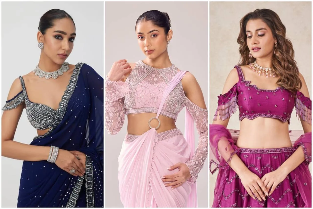 Latest Boat Neck Blouse Designs( Source: Social Media)
