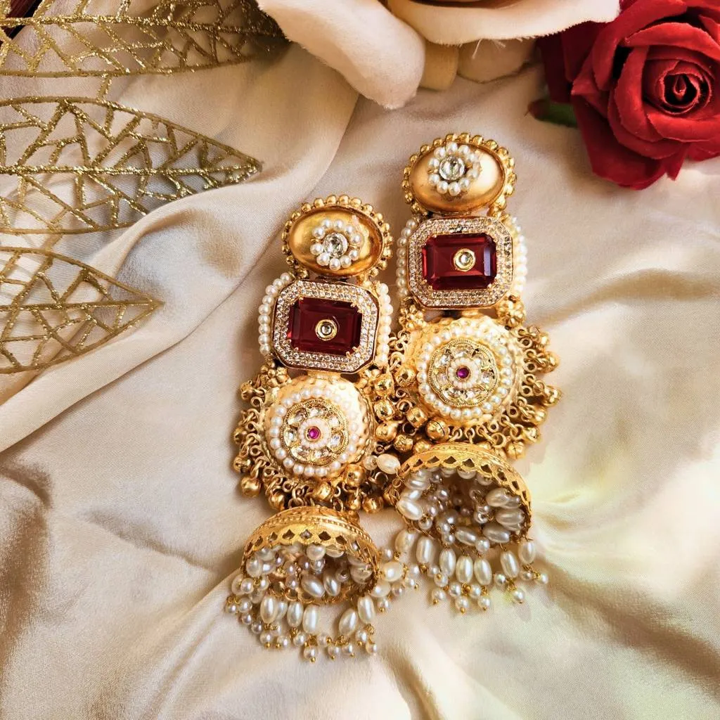 Jhumka Designs For Raksha Bandhan( Source: Social Media)