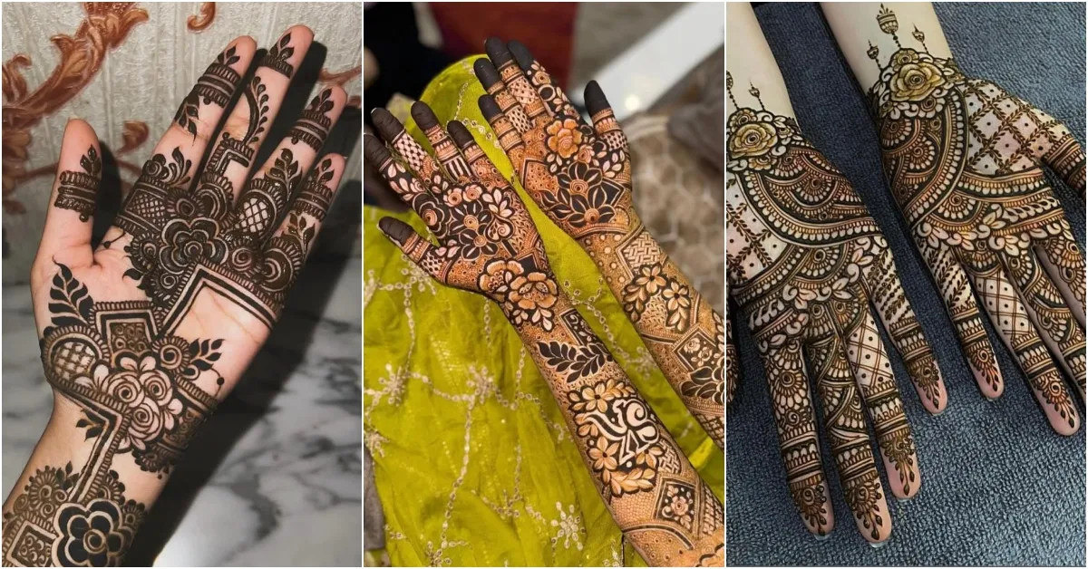 simple Rakhi mehndi designs