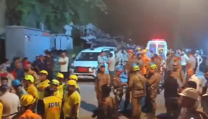 Chamoli Tunnel Collapse (Source: Social Media)
