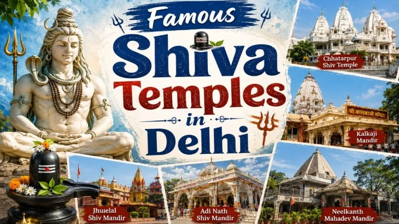 Famous Shiva Temples in Delhi