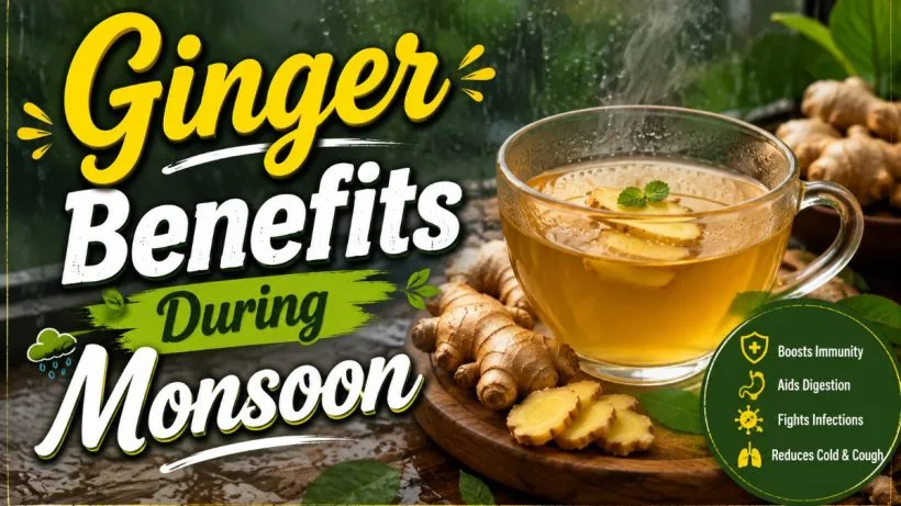 Ginger Benefits During Monsoon