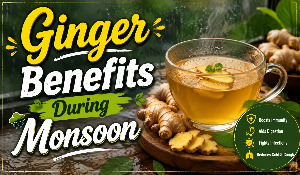 Ginger Benefits During Monsoon