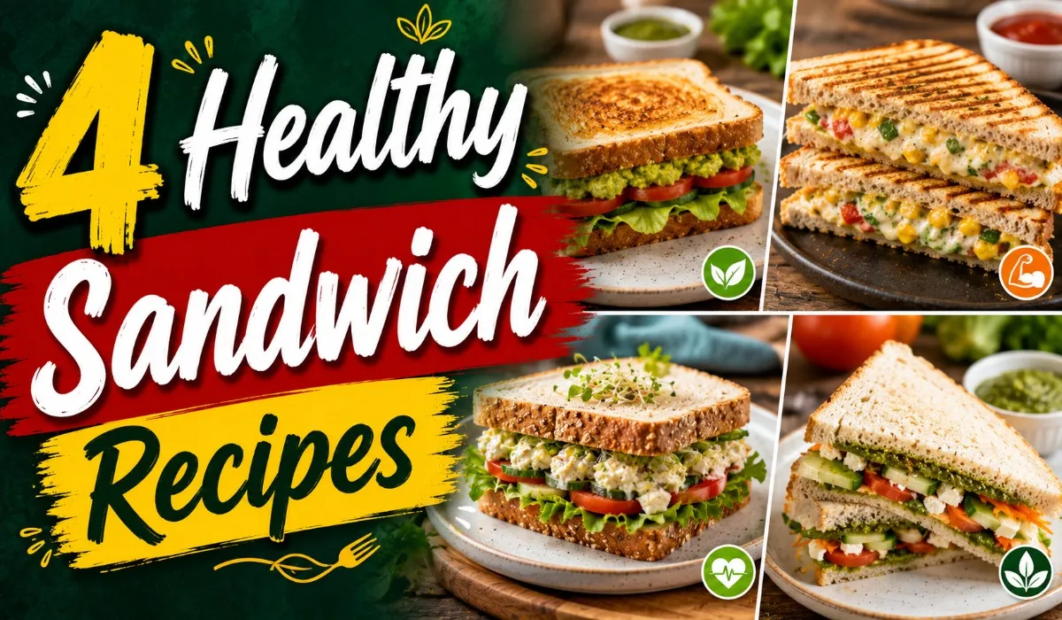 4 Healthy Sandwich Recipes