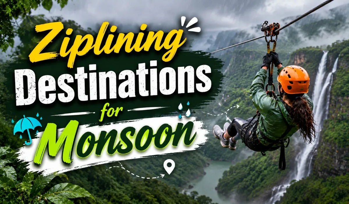 Ziplining Destinations for Monsoon