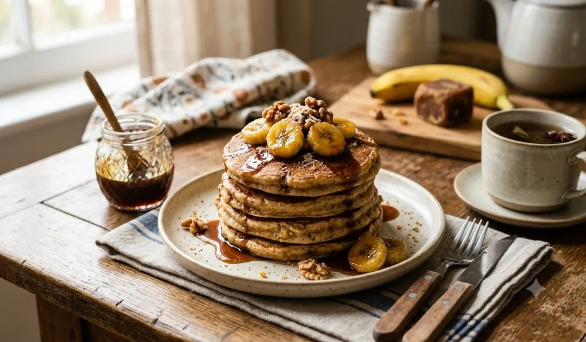 Banana Jaggery Pancake Kaise Banaye