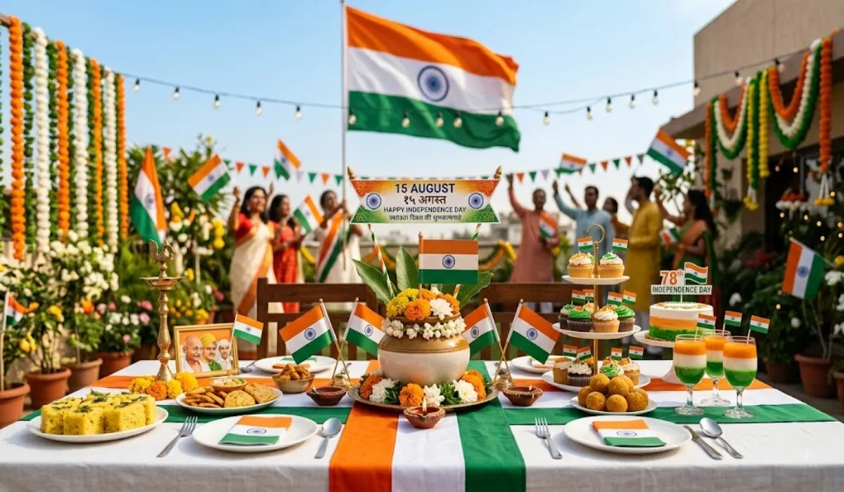 office Independence Day decoration
