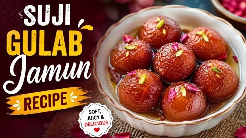 How to Make Suji Gulab Jamun