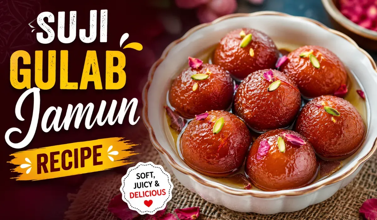 How to Make Suji Gulab Jamun