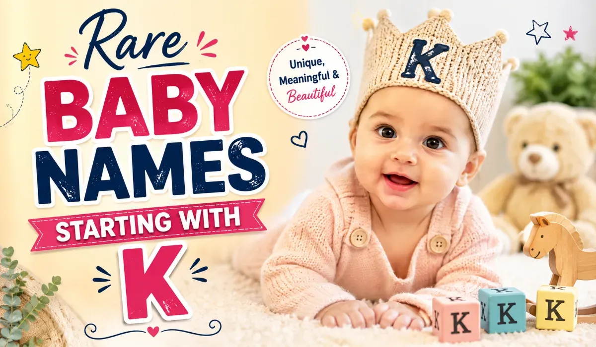 Rare Baby Names Starting With K