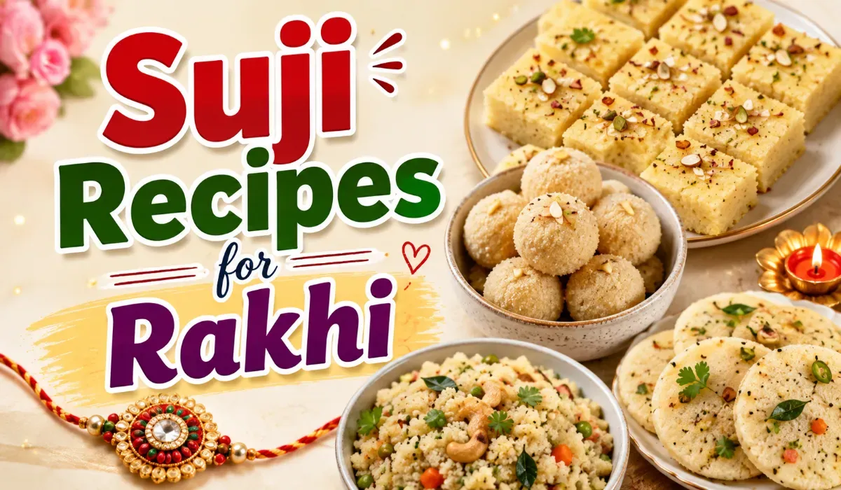 Suji Recipes for Rakhi