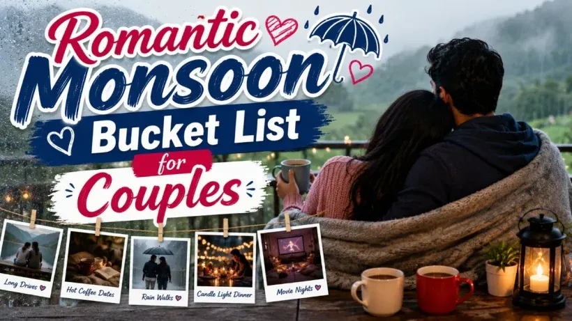 Romantic Monsoon Bucket List for Couples