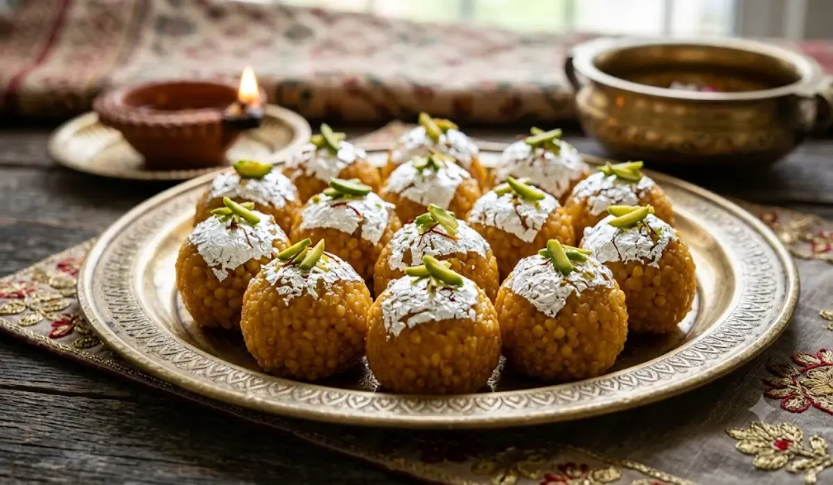Homemade Motichoor Ladoo Recipe