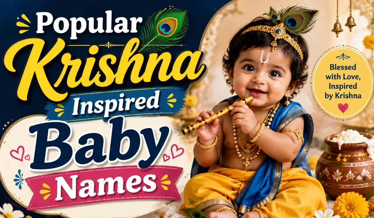 Popular Krishna Inspired Baby Names