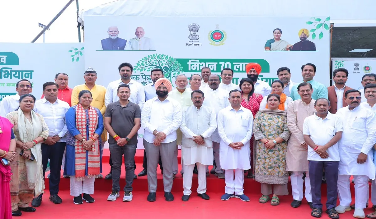 Delhi Mega Plantation Campaign 2026