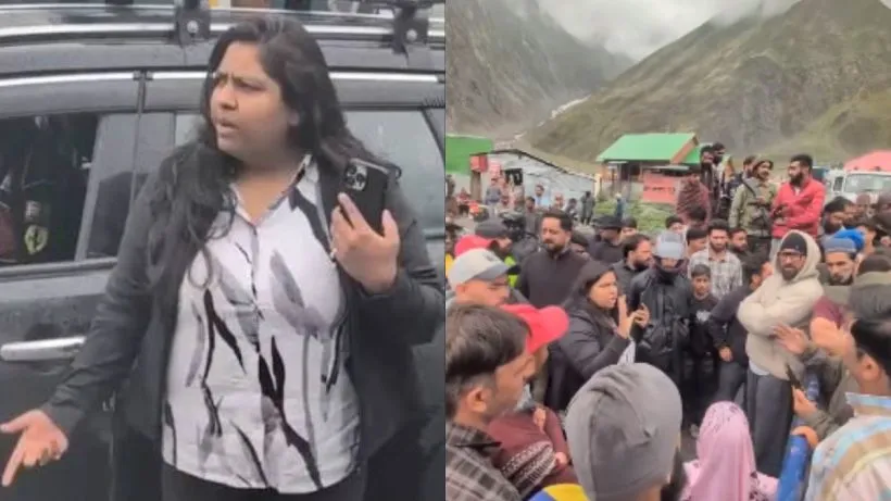 Gen Z Woman Ladakh Viral Video