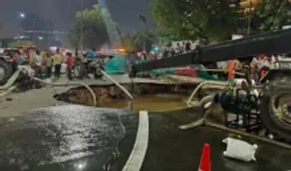 IFFCO Chowk sinkhole