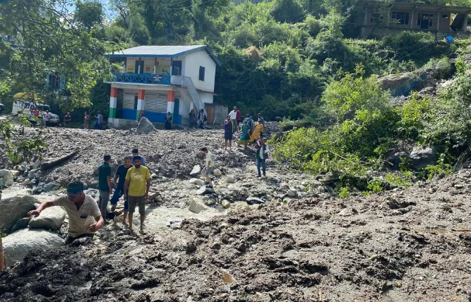 Kashmir Valley Cloudburst (Source: Social Media)
