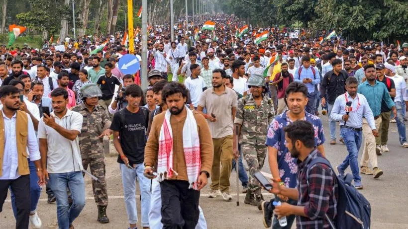 Jharkhand Students Protest