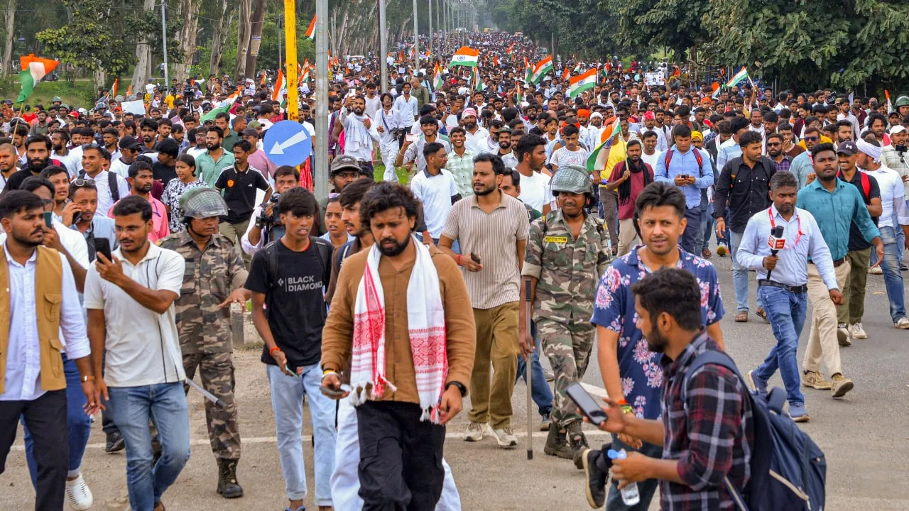 Jharkhand Students Protest