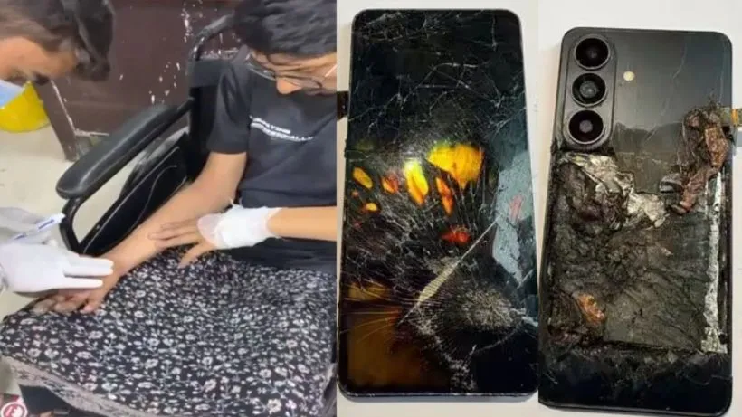 Phone Battery Blast in Summer