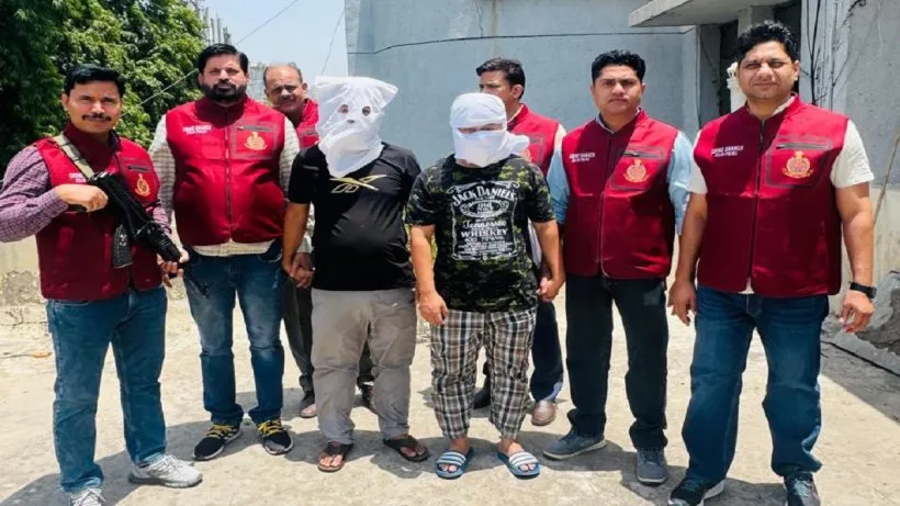 Police Busted A car Theft Gang
