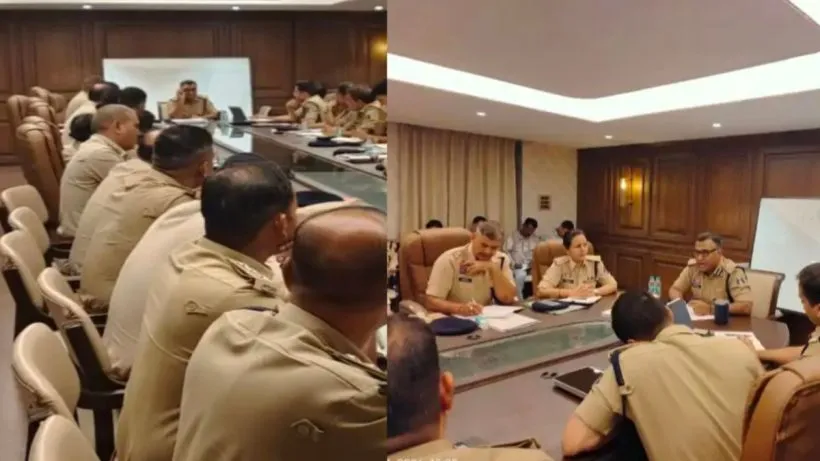 Raipur IG Review Meeting