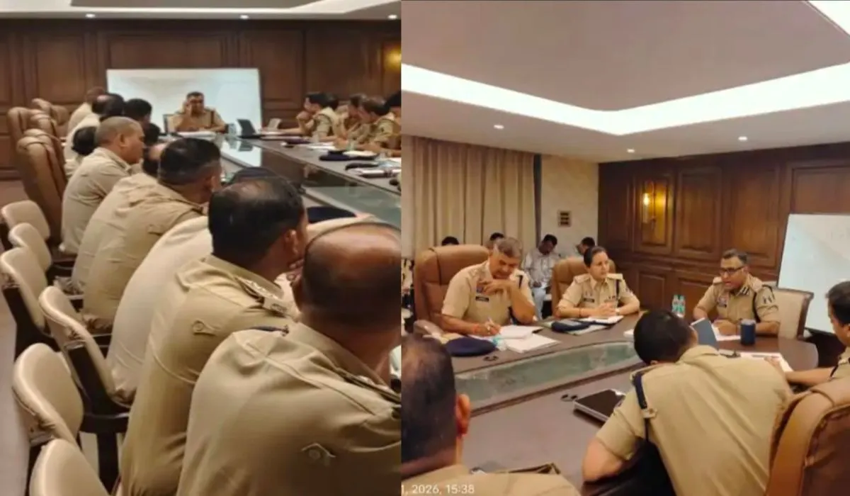 Raipur IG Review Meeting
