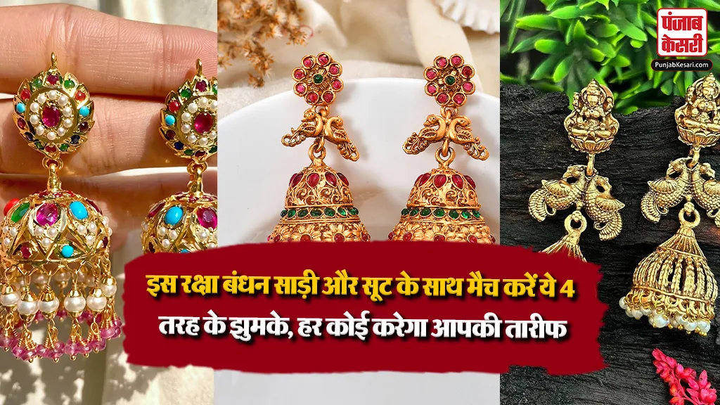 Raksha Bandhan 2026 Jhumka Designs