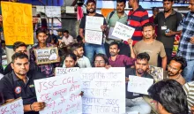 Ranchi student protest