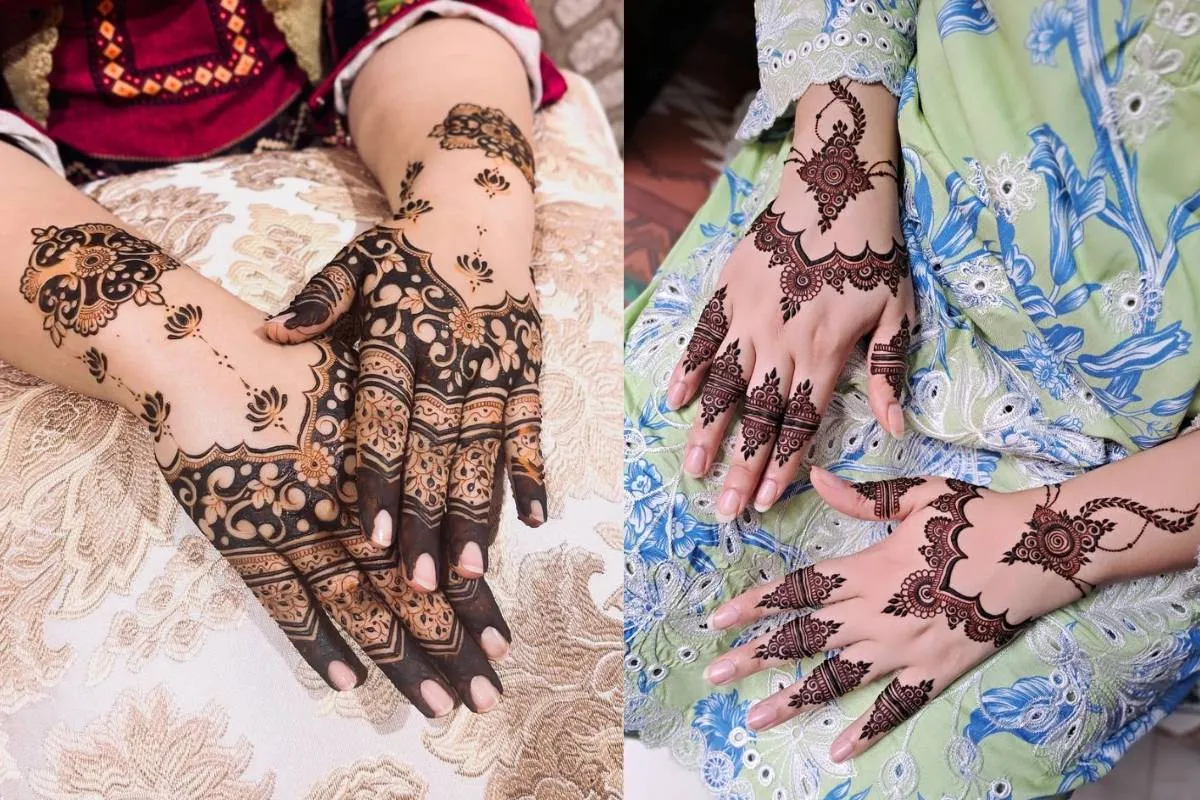 Latest Back Hand Mehndi Designs